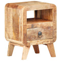 vidaXL Szafka nocna, 30x30x41 cm, surowe drewno mango