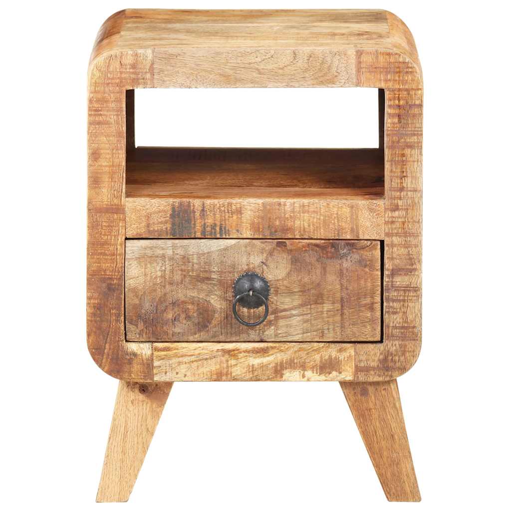 vidaXL Szafka nocna, 30x30x41 cm, surowe drewno mango