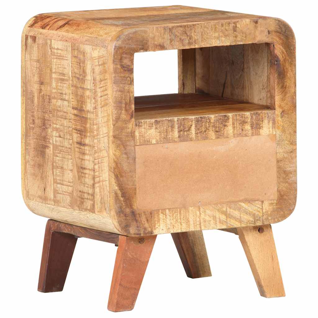 vidaXL Szafka nocna, 30x30x41 cm, surowe drewno mango