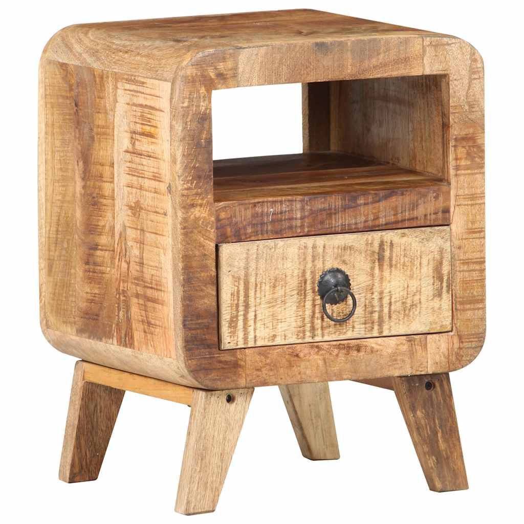 vidaXL Szafka nocna, 30x30x41 cm, surowe drewno mango