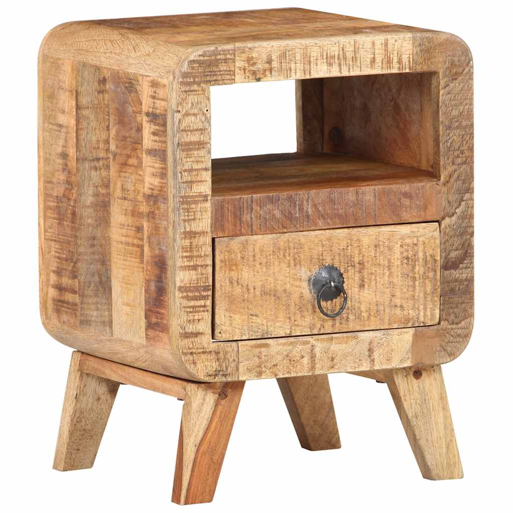 vidaXL Szafka nocna, 30x30x41 cm, surowe drewno mango