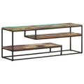 vidaXL Szafka pod TV, 130 x 30 x 45 cm, lite drewno z odzysku