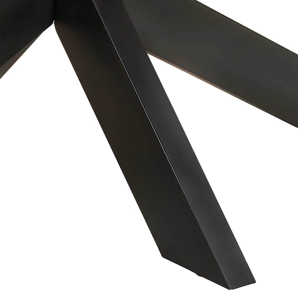 vidaXL Stół jadalniany, owalny, 200x100x75 cm, surowe drewno mango