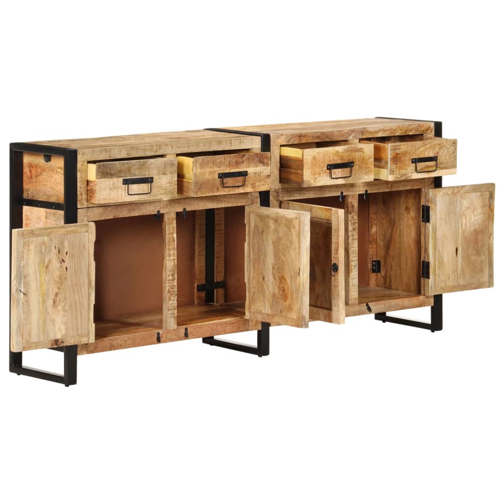 vidaXL Szafka, 172x35x80 cm, lite drewno mango