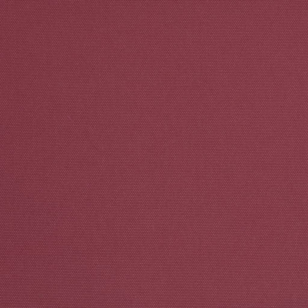 vidaXL Półparasol balkonowy, aluminiowy słupek, bordo, 300x155x223 cm