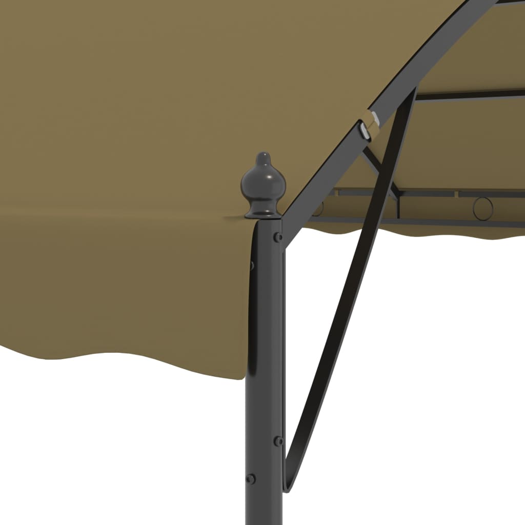 vidaXL Altana, 4x3x2,6 m, kolor taupe, 180 g/m²