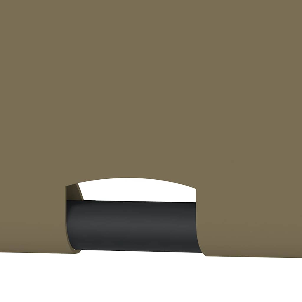 vidaXL Pergola ogrodowa ze zwijanym dachem, 3x3 m, taupe, 180 g/m²