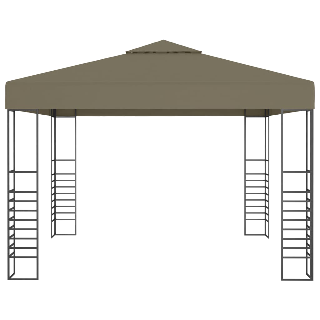 vidaXL Namiot ogrodowy, 3x3 m, taupe, 180 g/m²