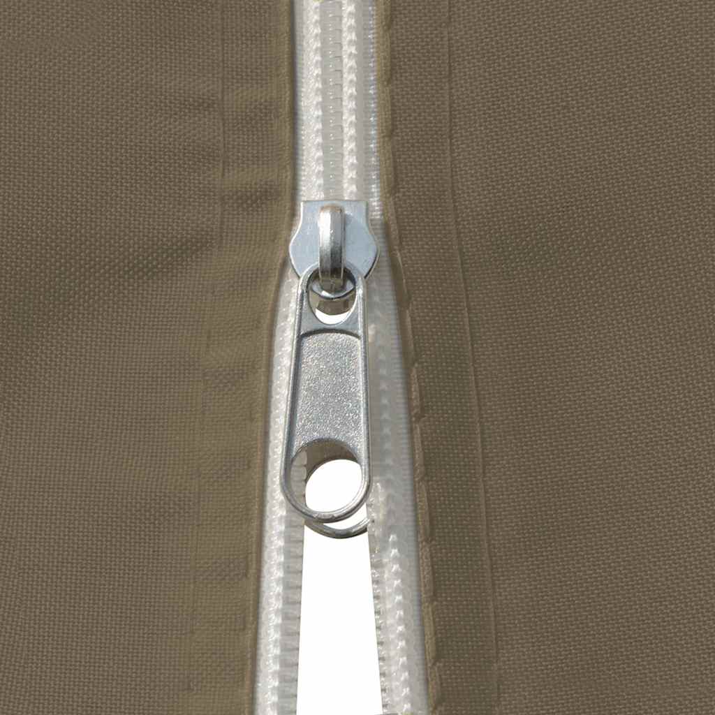 vidaXL Namiot ogrodowy z zasłonami, 4 x 3 m, taupe, 180 g/m²