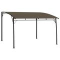 vidaXL Zadaszenie ogrodowe, 3 x 3 x 2,55 m, kolor taupe