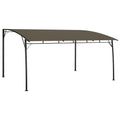 vidaXL Zadaszenie ogrodowe, 4 x 3 x 2,55 m, kolor taupe