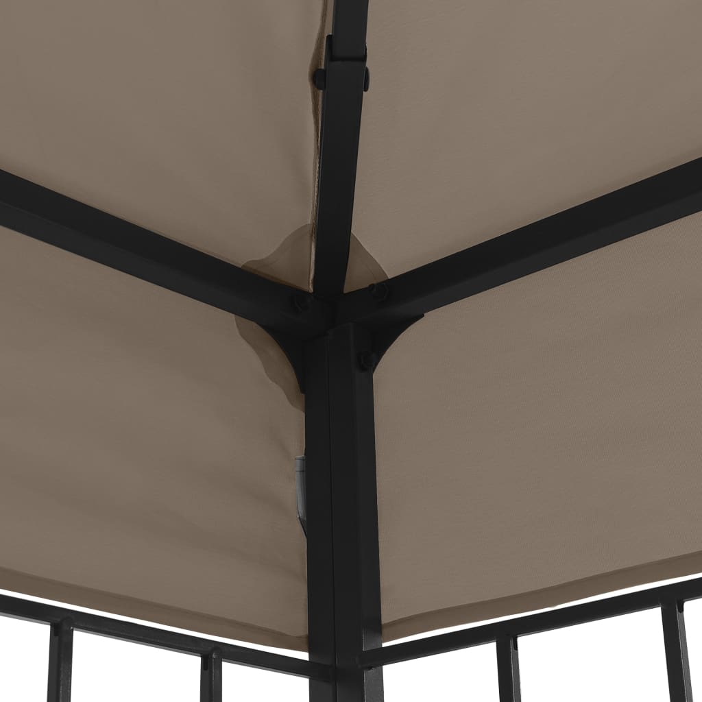 vidaXL Altana, 4x3 m, taupe