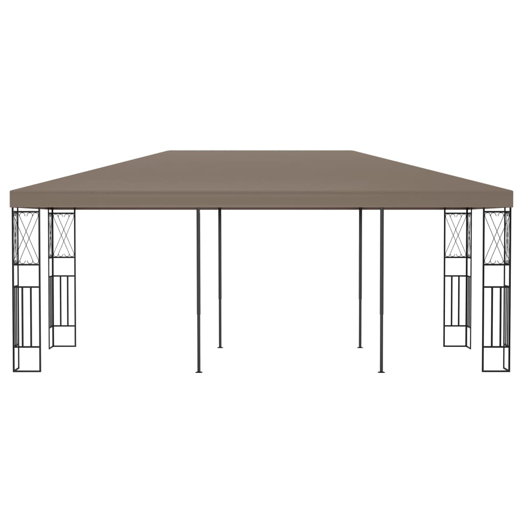 vidaXL Altana, 6 x 3 m, kolor taupe, tkanina