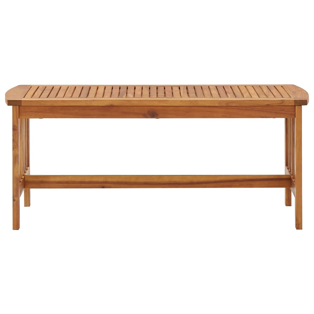 vidaXL Stolik kawowy, 102x50x43 cm, lite drewno akacjowe