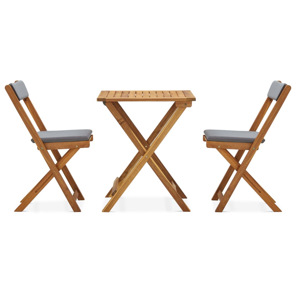 vidaXL | Zestawy mebli ogrodowych | z poduszką Składany 2 pcs