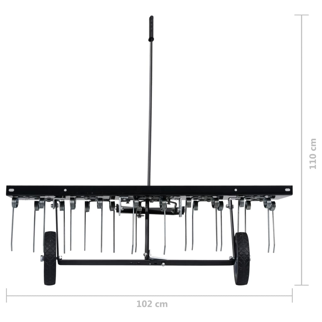 vidaXL Wertykulator do kosiarki samojezdnej, 100 cm