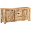 vidaXL Szafka, 175 x 40 x 75 cm, surowe drewno mango