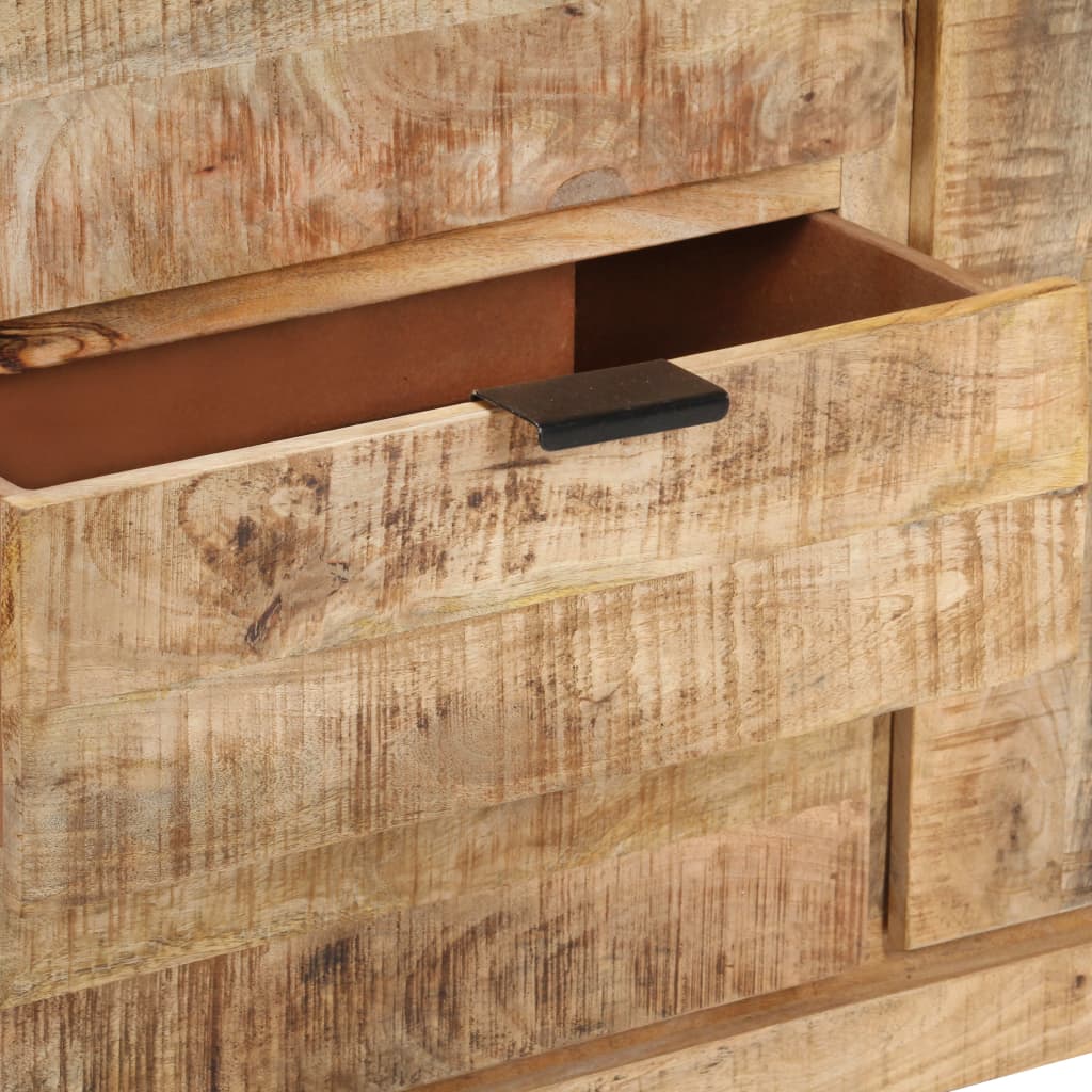 vidaXL Szafka, 175 x 40 x 75 cm, surowe drewno mango