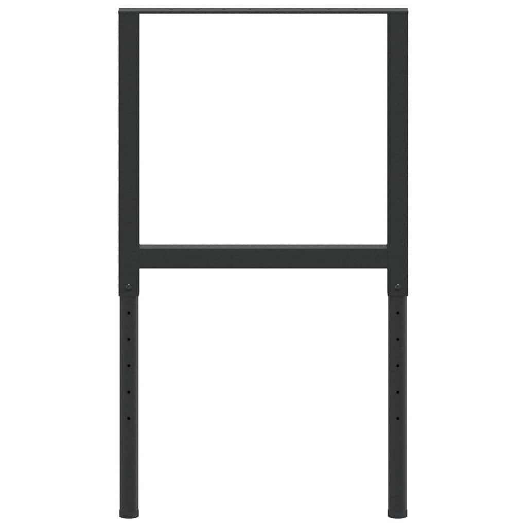 vidaXL Regulowane ramy stołu roboczego, 2 szt., metal, 55x(69-95,5) cm