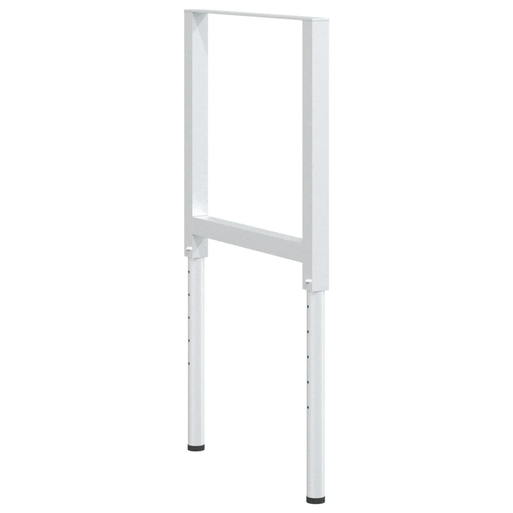 vidaXL Regulowane ramy stołu roboczego, 2 szt., metal, 55x(69-95,5) cm