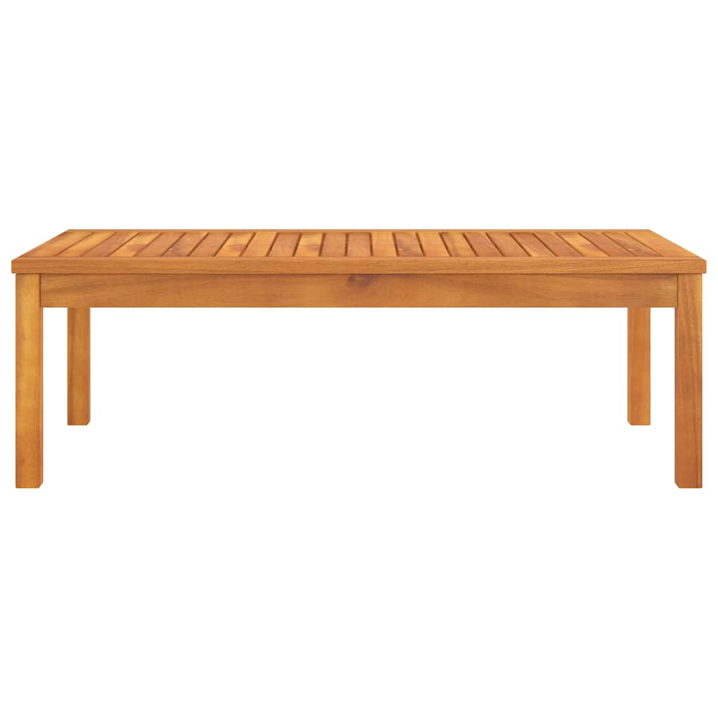 vidaXL Stolik kawowy, 100 x 50 x 33 cm, lite drewno akacjowe