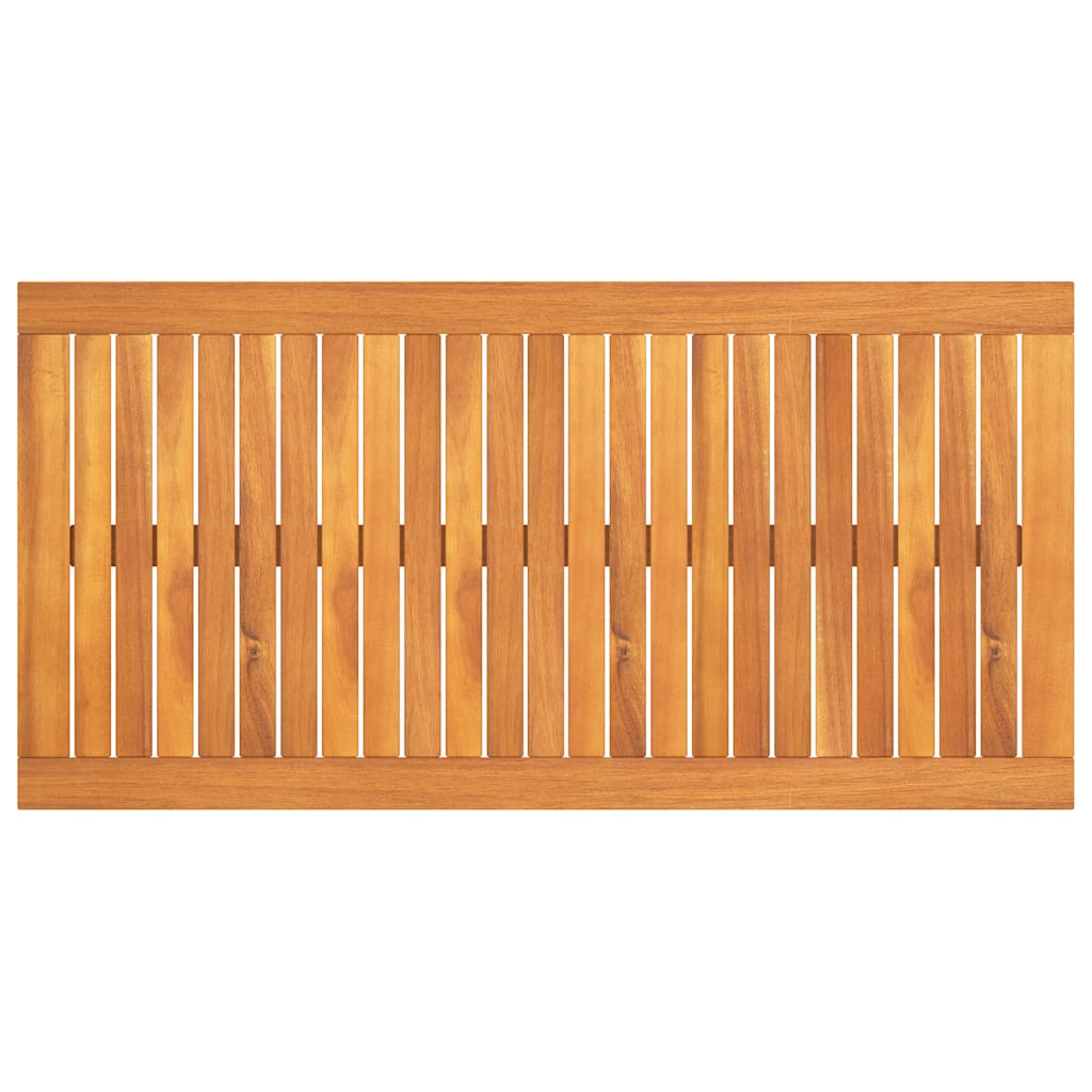 vidaXL Stolik kawowy, 100 x 50 x 33 cm, lite drewno akacjowe