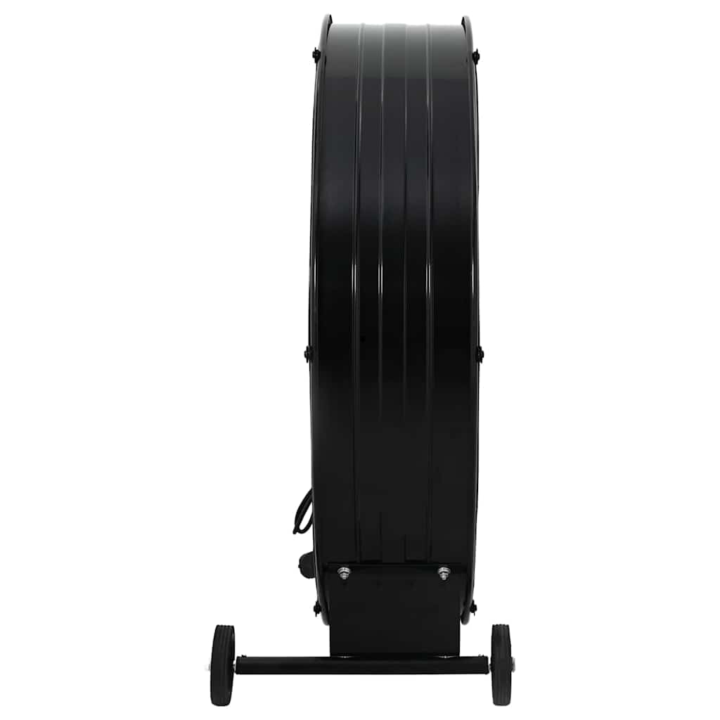 vidaXL Przemysłowy wentylator bębnowy, 77 cm, 187,7 W, czarny