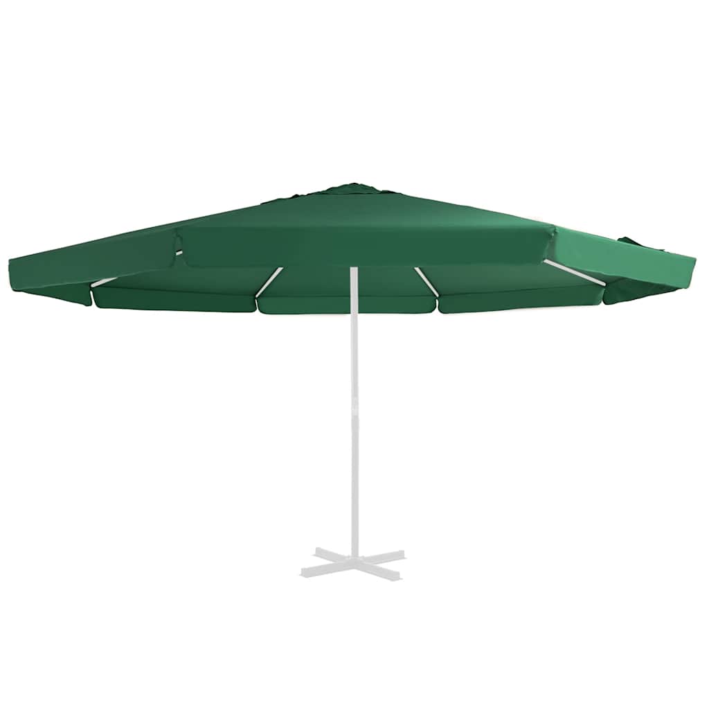 vidaXL Pokrycie do parasola ogrodowego, zielone, 515 cm