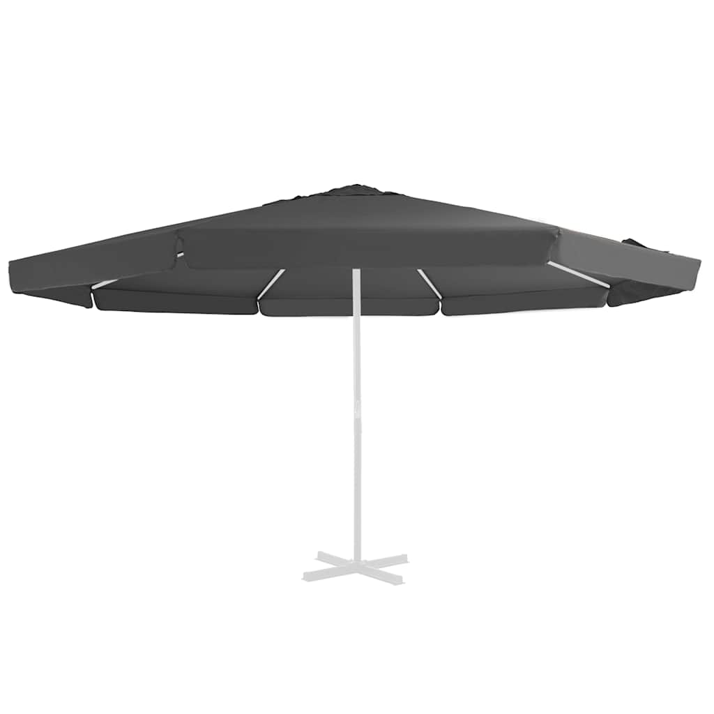vidaXL Pokrycie do parasola ogrodowego, antracytowe, 515 cm