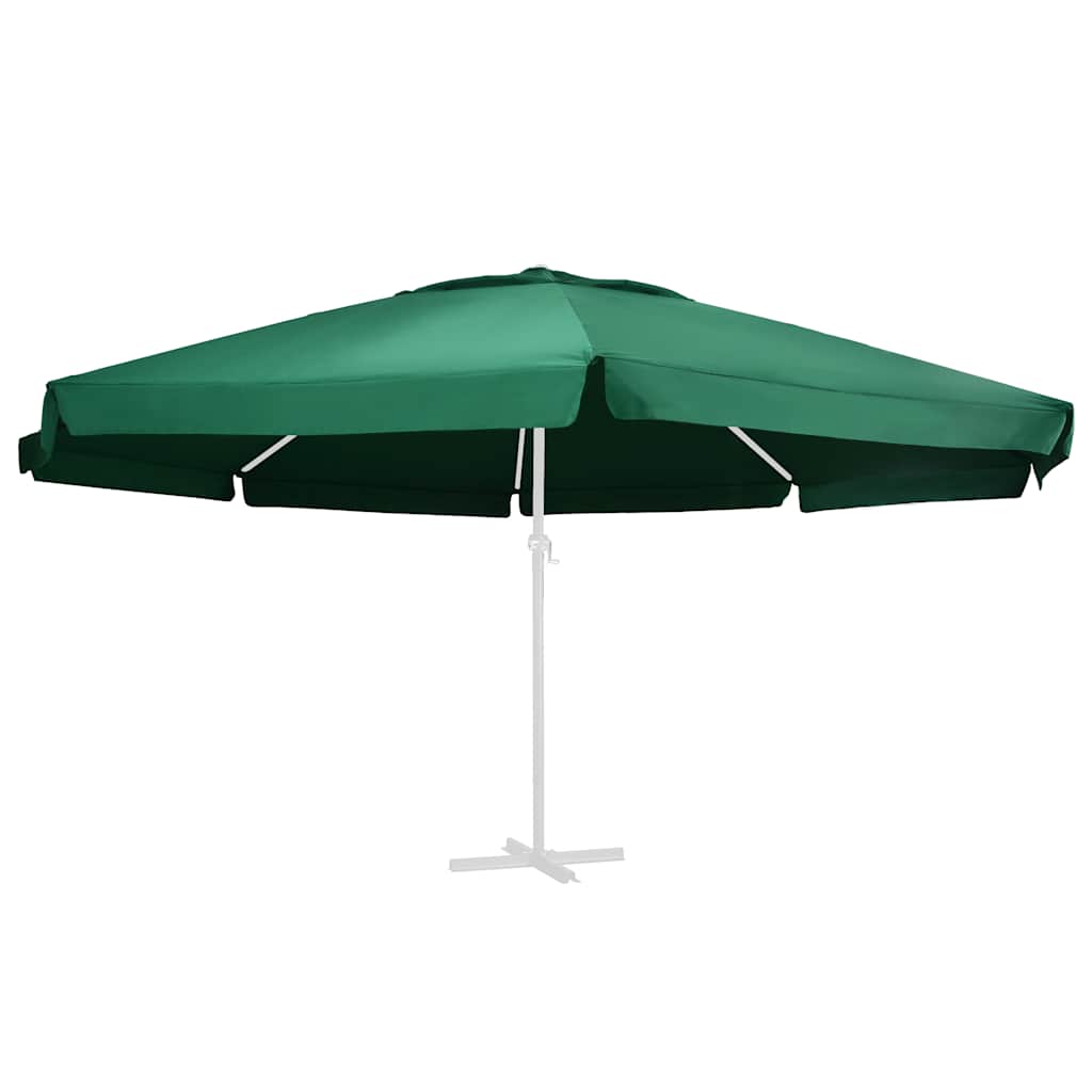 vidaXL Pokrycie do parasola ogrodowego, zielone, 610 cm