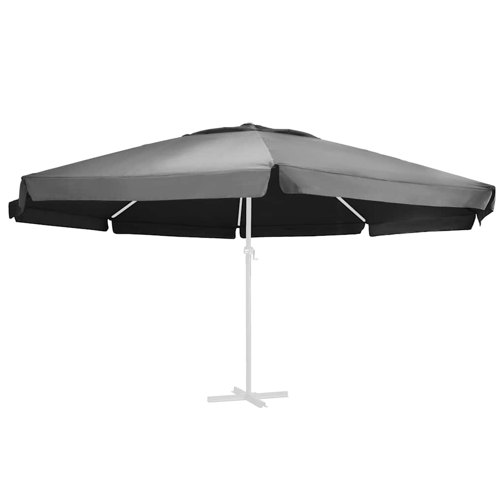 vidaXL Pokrycie do parasola ogrodowego, antracytowe, 610 cm