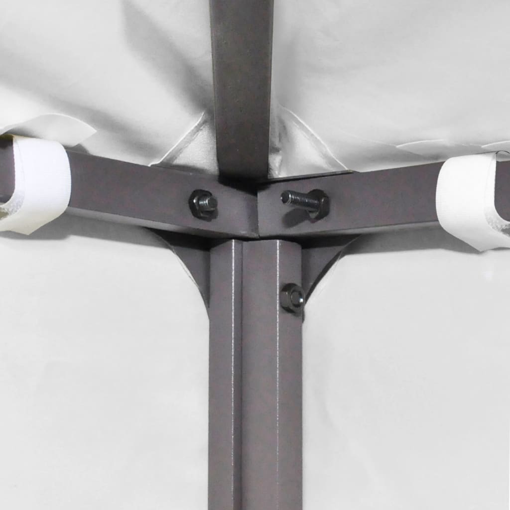 vidaXL Zadaszenie altany ogrodowej, 270 g/m², 3x3 m, białe