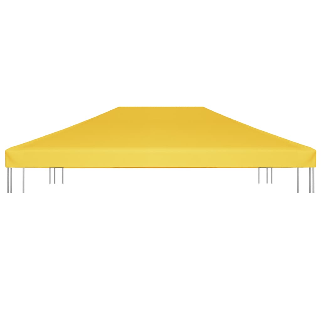 vidaXL Zadaszenie altany ogrodowej, 270 g/m², 4x3 m, żółte