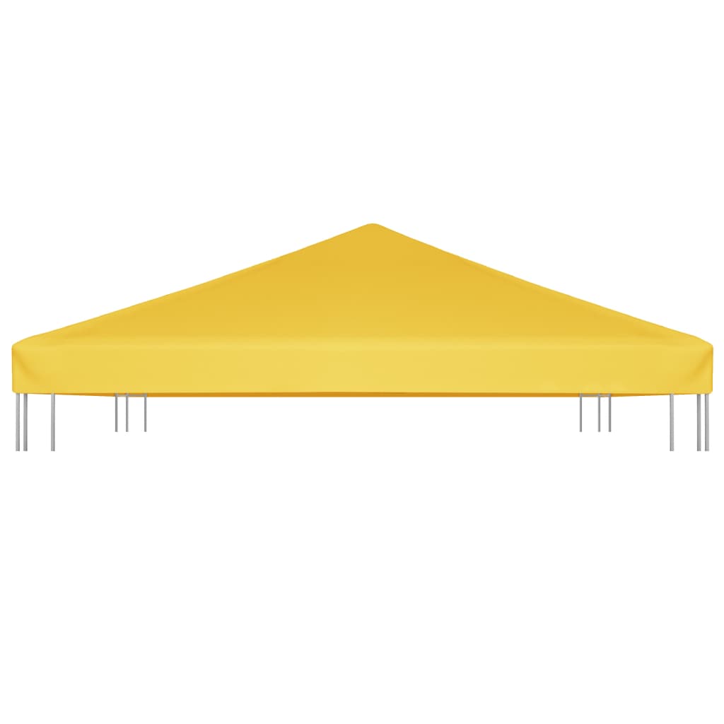 vidaXL Zadaszenie altany ogrodowej, 270 g/m², 4x3 m, żółte