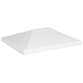 vidaXL Zadaszenie altany ogrodowej, 270 g/m², 4x3 m, białe