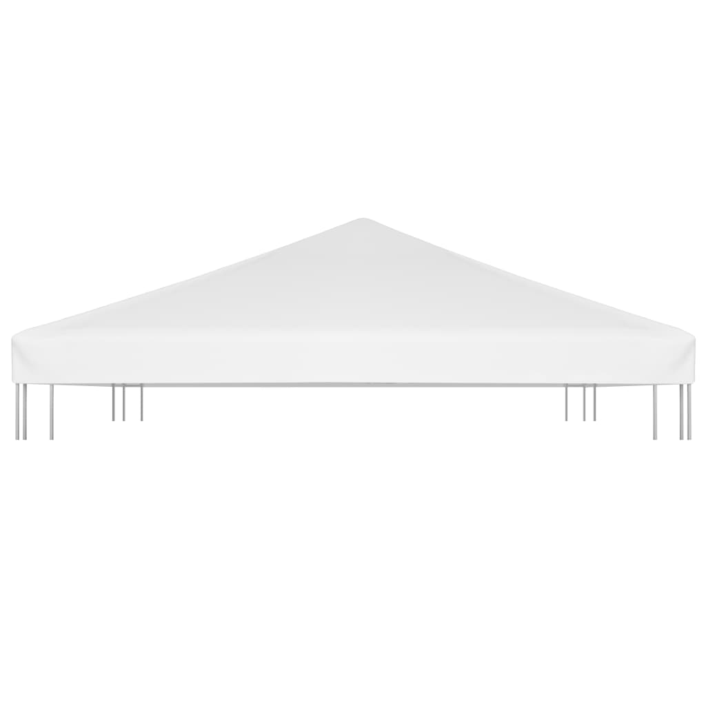 vidaXL Zadaszenie altany ogrodowej, 270 g/m², 4x3 m, białe