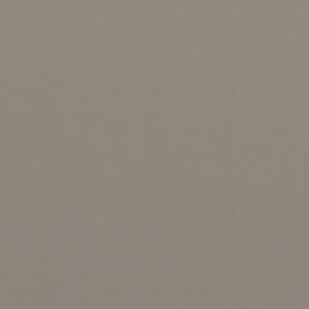 vidaXL Parawan balkonowy, taupe, 75x400 cm, tkanina Oxford