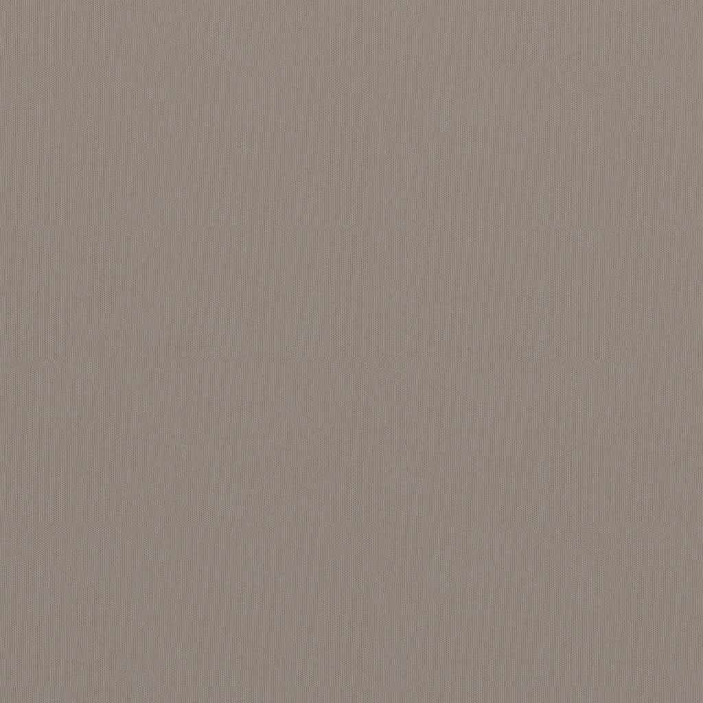 vidaXL Parawan balkonowy, kolor taupe, 75x600 cm, tkanina Oxford