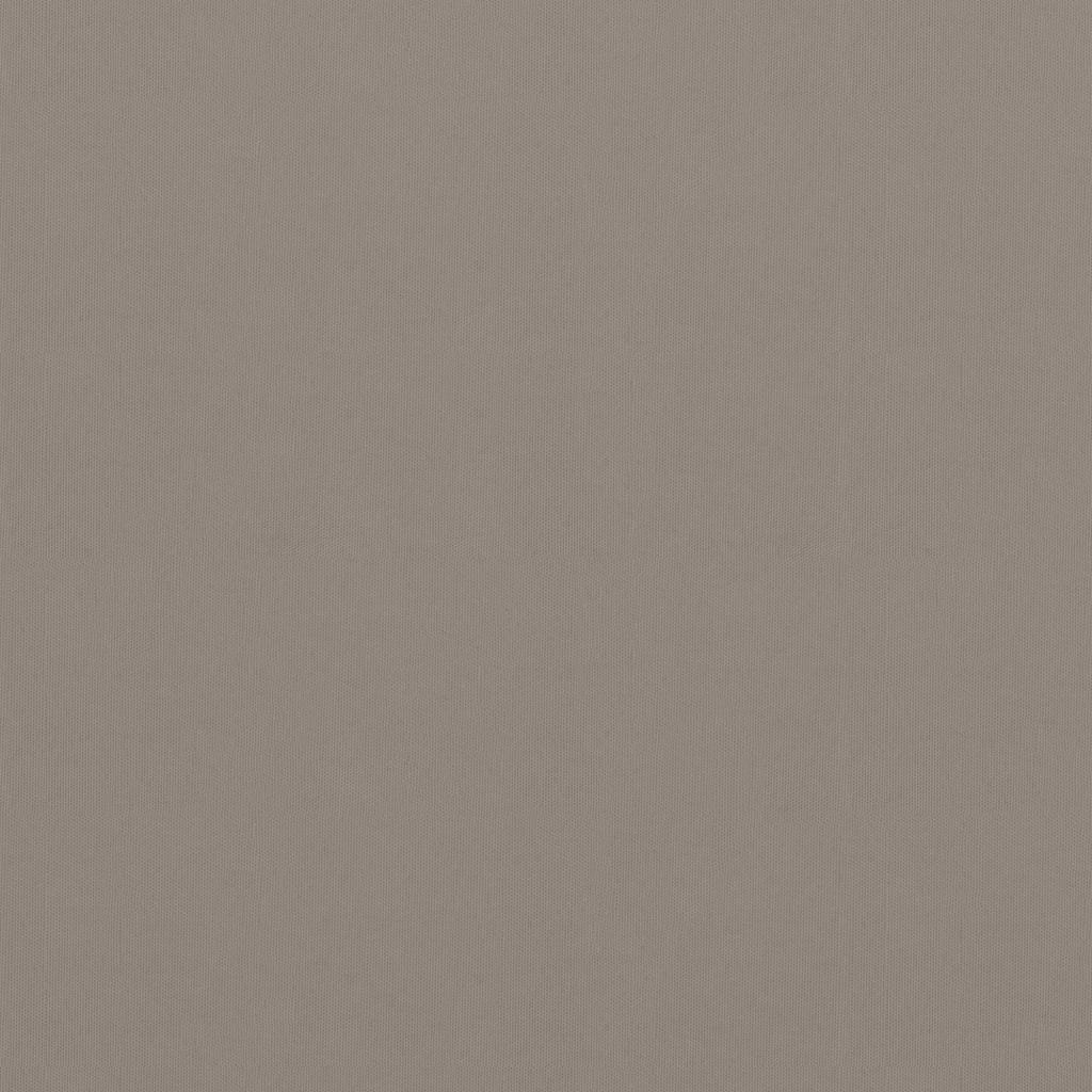 vidaXL Parawan balkonowy, kolor taupe, 120x300 cm, tkanina Oxford