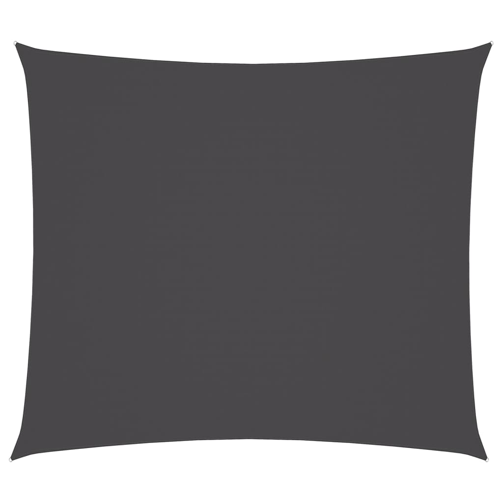 vidaXL Żagiel ogrodowy, tkanina Oxford, prostokąt, 2x2,5 m, antracyt
