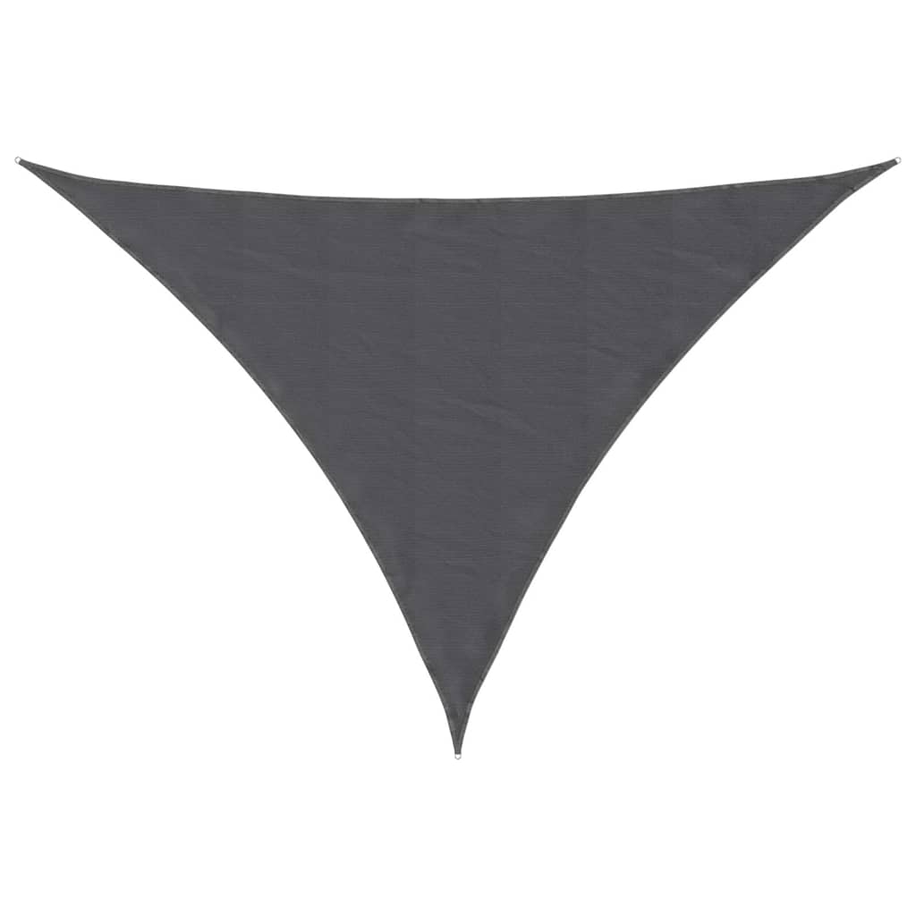 vidaXL Żagiel ogrodowy, tkanina Oxford, trójkątny, 3x4x4 m, antracyt