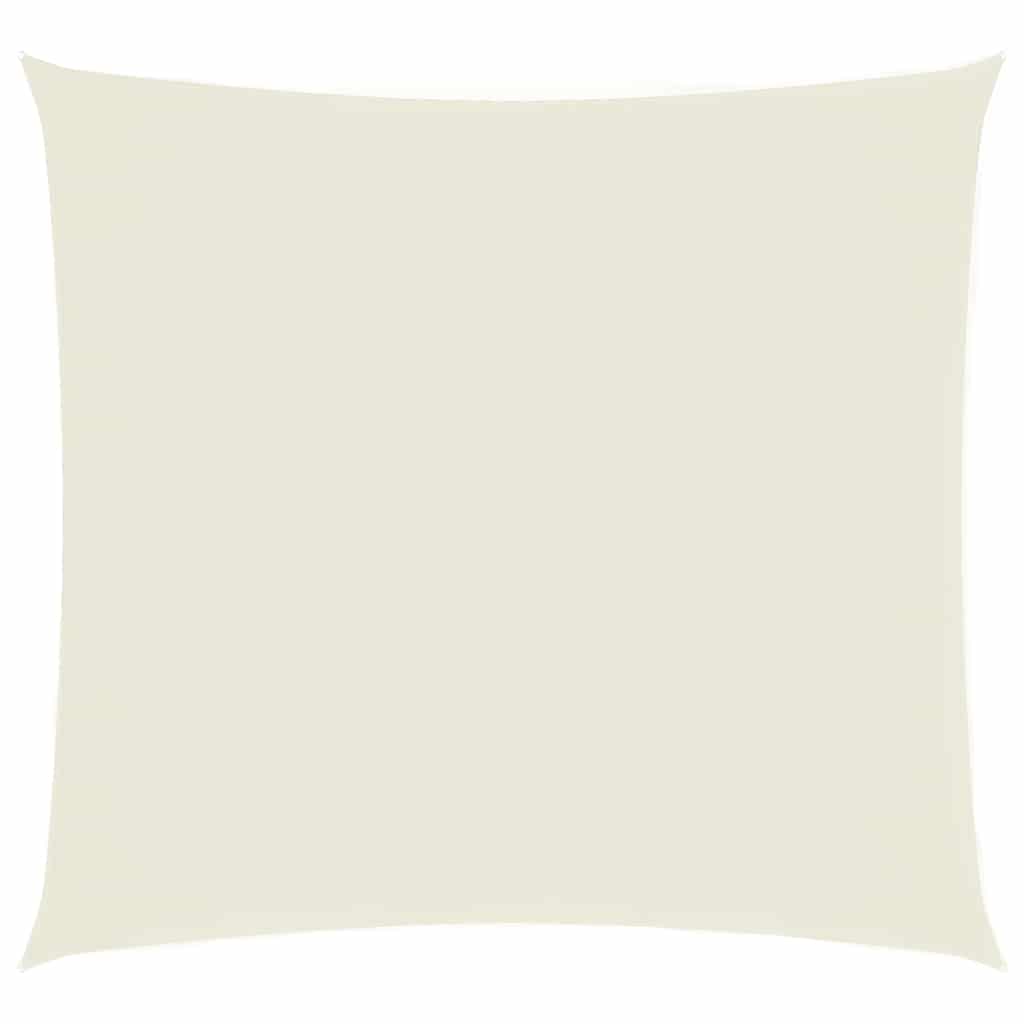 vidaXL Żagiel ogrodowy, tkanina Oxford, kwadratowy, 3x3 m, kremowy