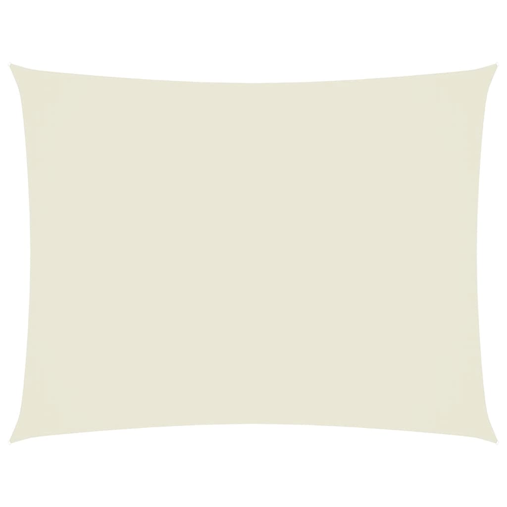 vidaXL Żagiel ogrodowy, tkanina Oxford, prostokąt, 2,5x3,5 m, kremowy