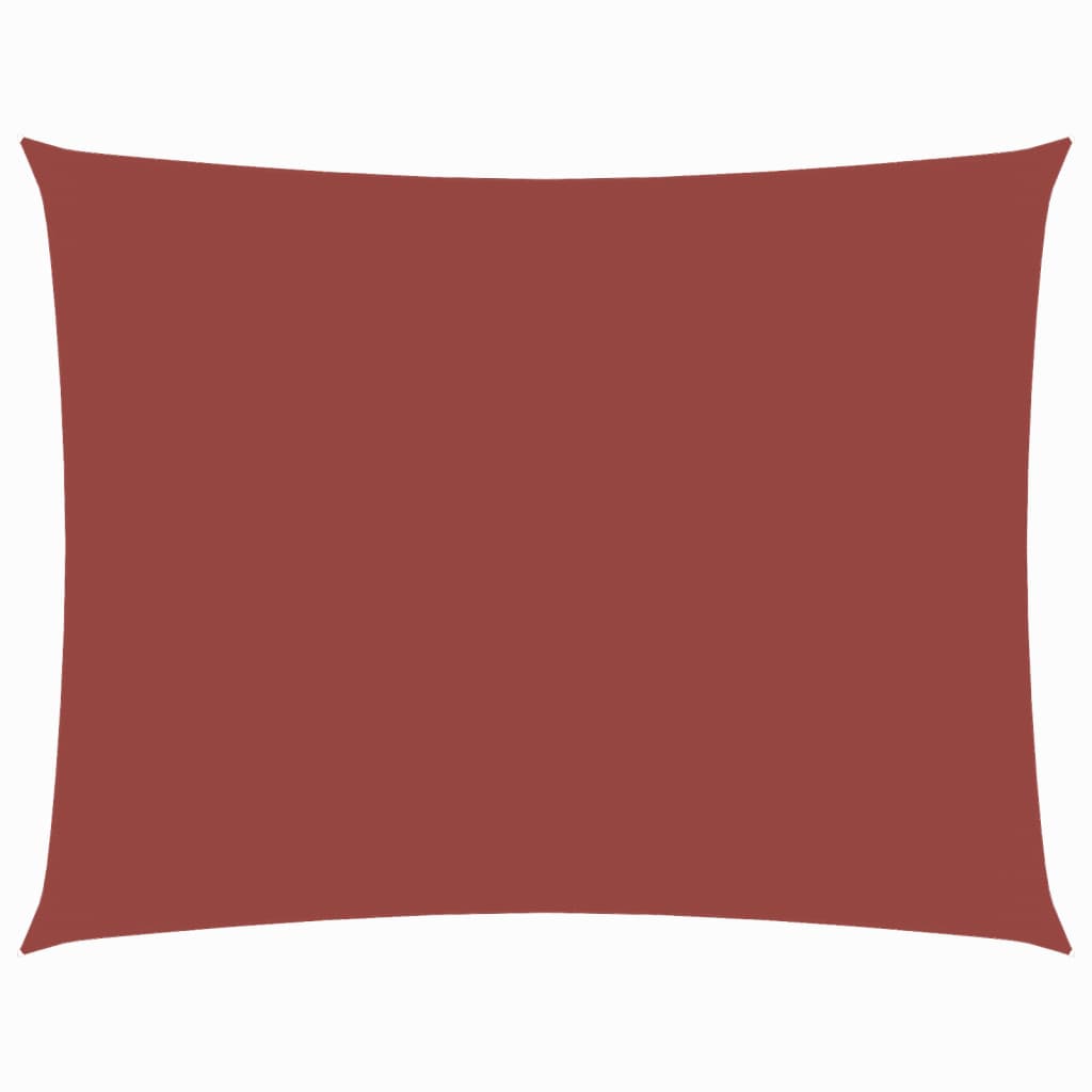 vidaXL Żagiel ogrodowy, tkanina Oxford, prostokąt, 3,5x4,5 m, terakota