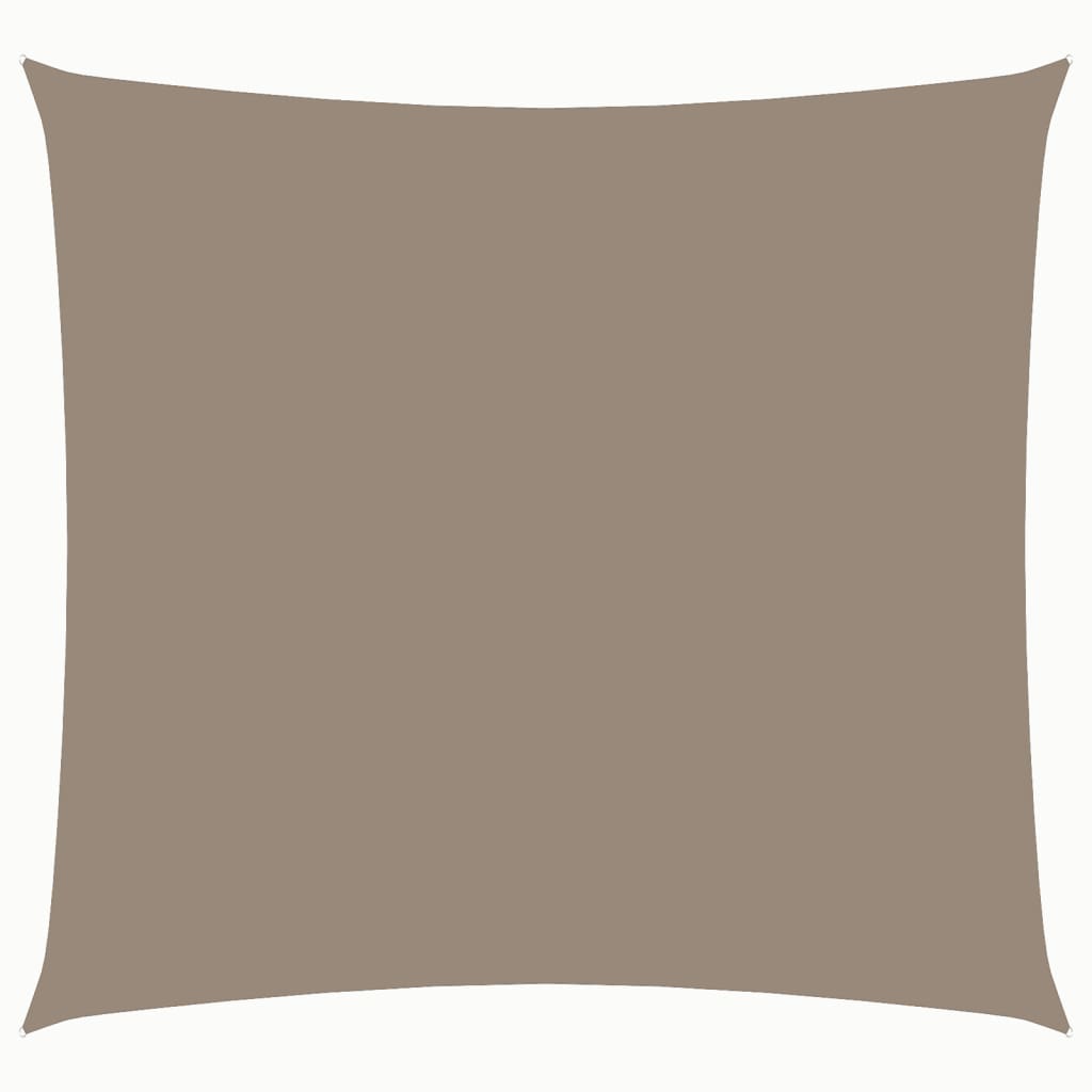 vidaXL Żagiel ogrodowy, tkanina Oxford, kwadratowy, 2x2 m, taupe