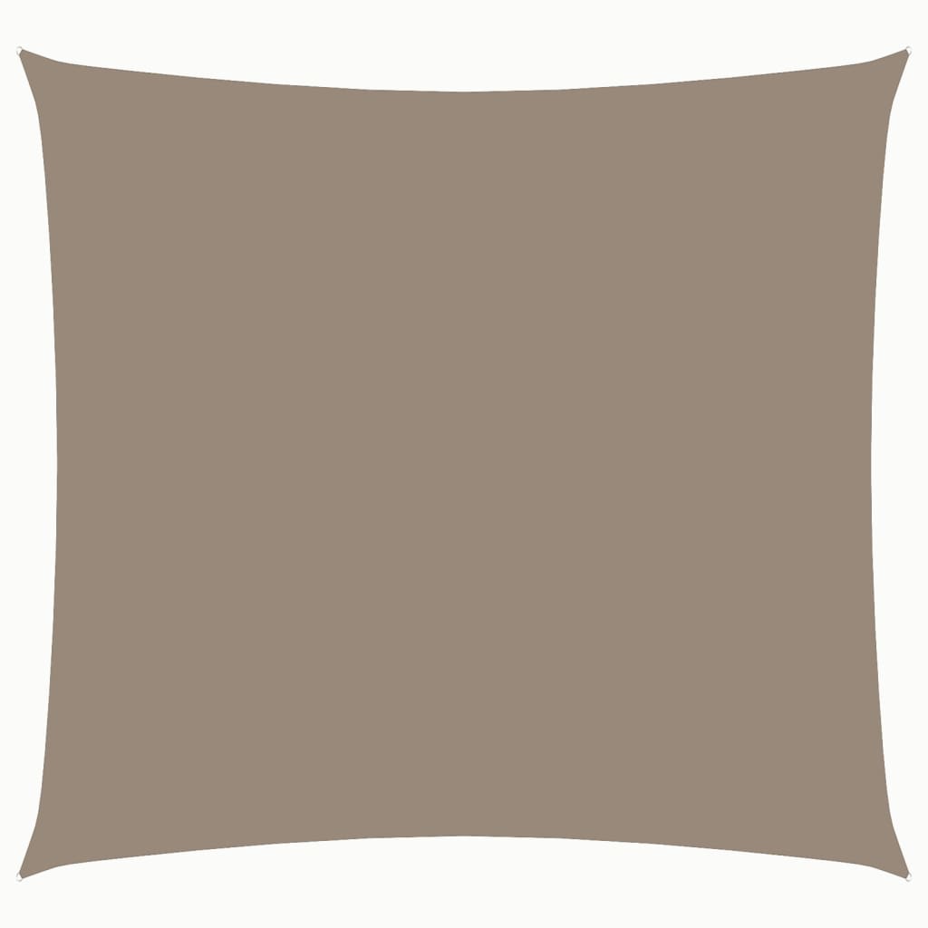 vidaXL Żagiel ogrodowy, tkanina Oxford, kwadratowy, 2,5x2,5 m, taupe