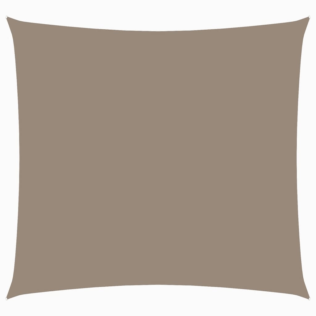 vidaXL Kwadratowy żagiel ogrodowy, tkanina Oxford, 4,5x4,5 m, taupe