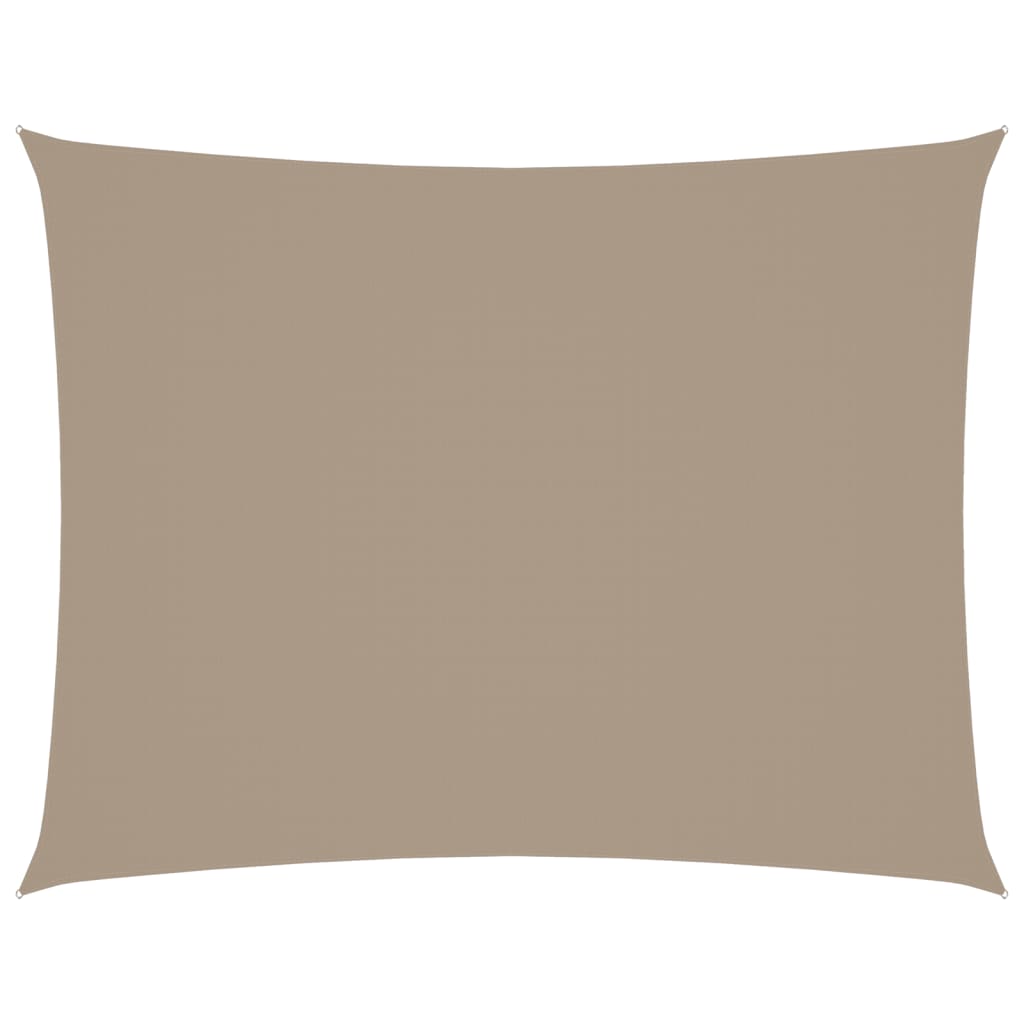 vidaXL Prostokątny żagiel ogrodowy, tkanina Oxford, 2x3,5 m, taupe