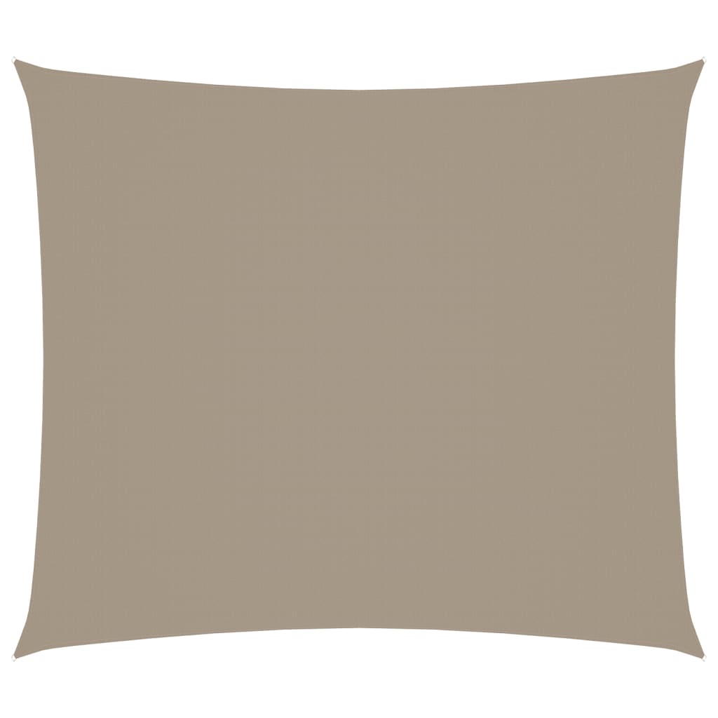 vidaXL Prostokątny żagiel ogrodowy, tkanina Oxford, 2,5x3 m, taupe