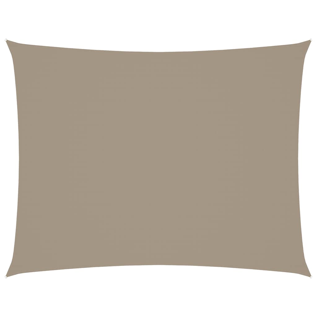 vidaXL Prostokątny żagiel ogrodowy, tkanina Oxford, 3x6 m, taupe